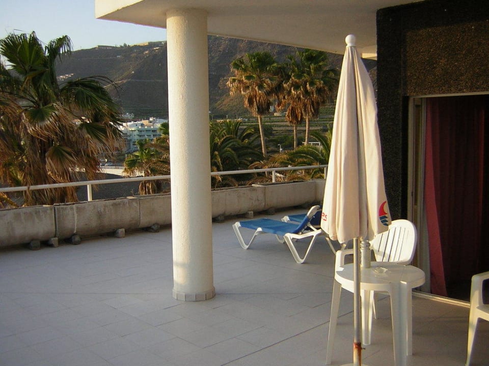 Riesiger Balkon  Superior Zimmer Melia La Palma Hotel