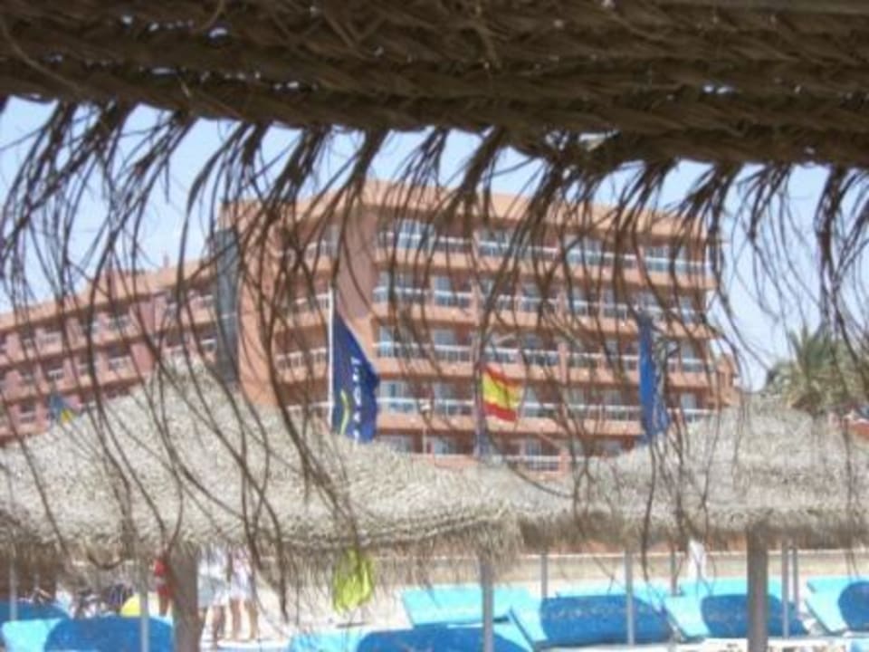 Hotel vom Strand aus gesehen Hotel Best Roquetas