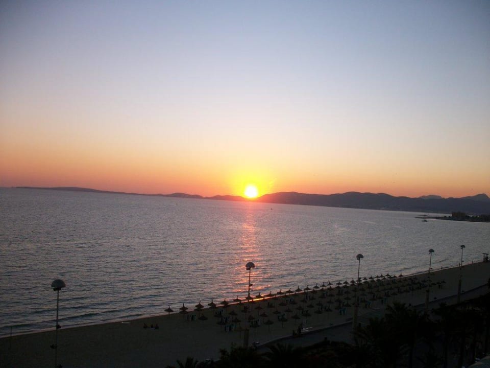 Sonnenuntergang von Zimmer 706 Hotel HM Gran Fiesta