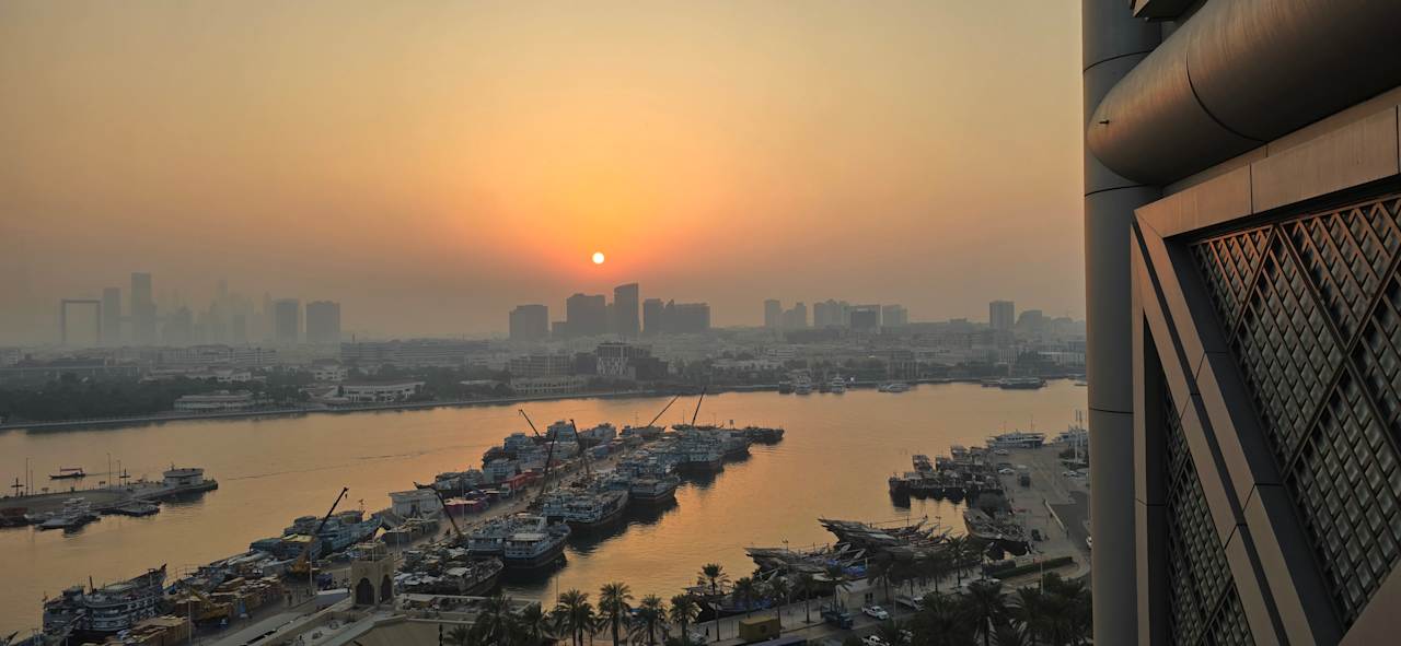 Ausblick Al Bandar Rotana - Creek