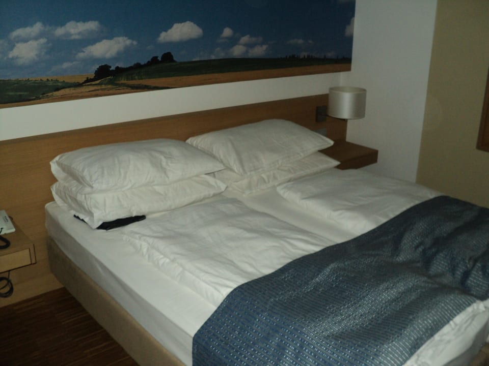 Sehr bequeme Betten im  Zimmer 104 Gesundheitsresort Lebensquell Bad Zell