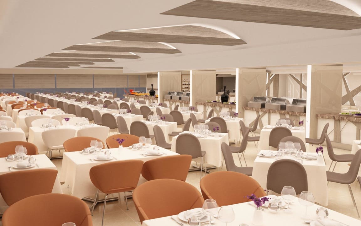 Buffetzeile Hauptrestaurant Falcon Hotel