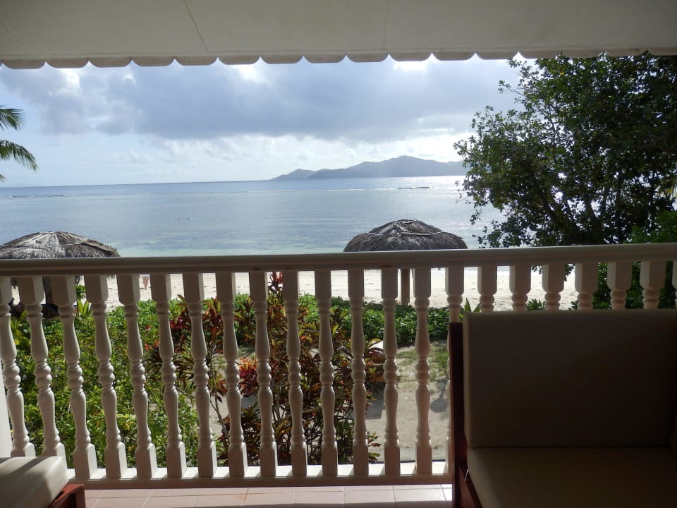 Widok z pokoju La Digue Island Lodge