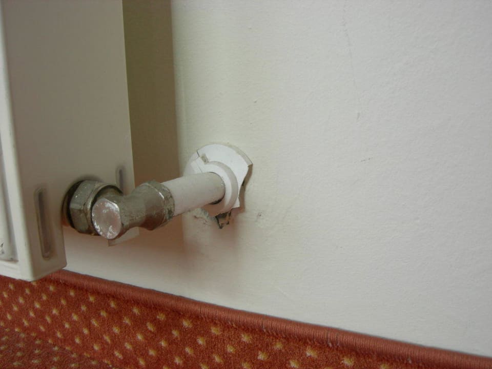 Heizkörper im Zimmer Golf- und Seehotel Engstler