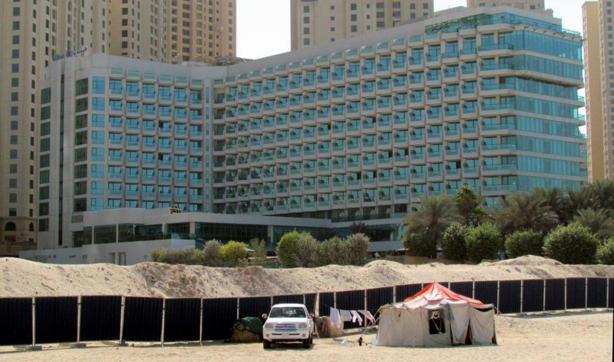 Beach view Hilton Dubai Jumeirah