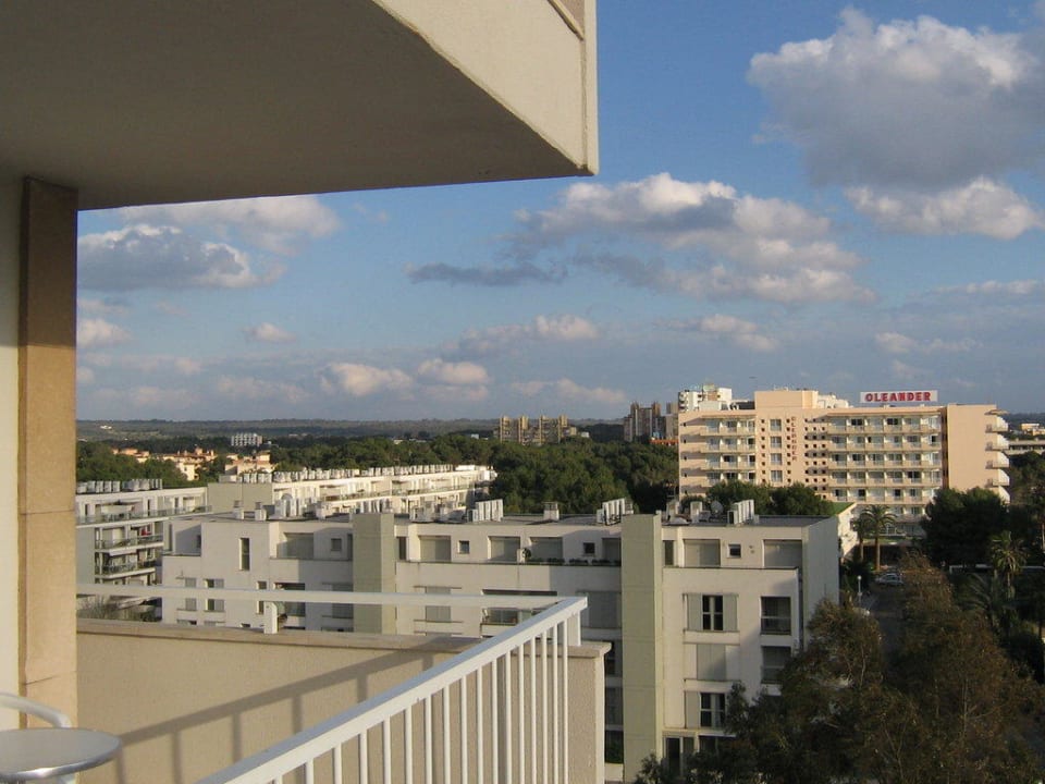 Ausblick vom Zimmer361 BG Hotel Caballero