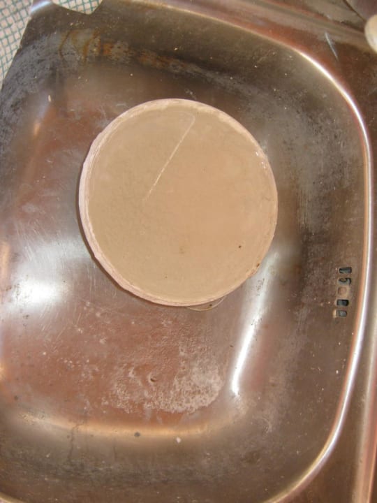 Versifftes Spülbecken Hotel Marianna