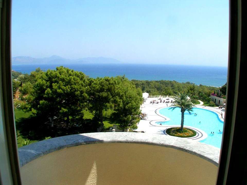 Panoramaausblick vom Balkon X Life Hotel Sarıgerme