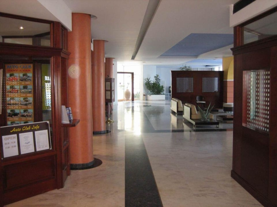 Eingang, Rezeption Lindos Mare, Seaside Hotel