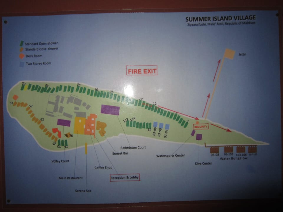Inselplan Summer Island Maldives