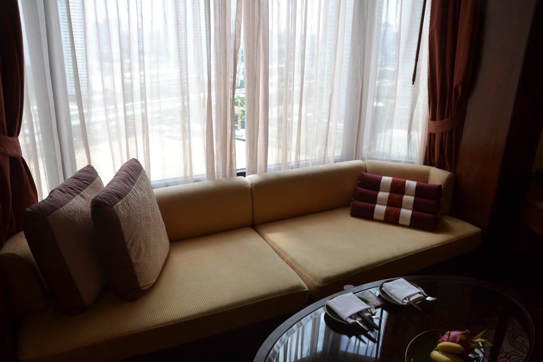 Ist die Gardine erst mal weg....... Shangri-La Hotel, Bangkok