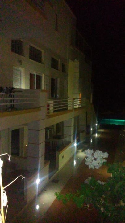 Widok z tarasu Hotel Apartments Ionio Star