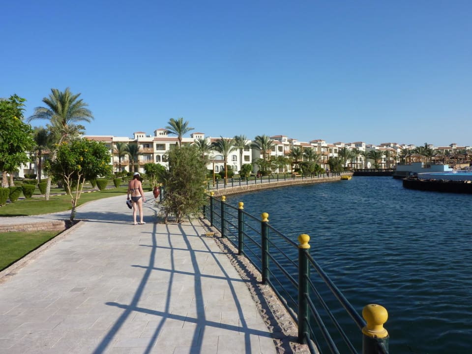 Wunderschöne Aussenanlage Pickalbatros Dana Beach Resort - Hurghada