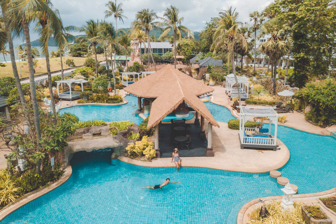 Ausblick Thavorn Palm Beach Resort Phuket