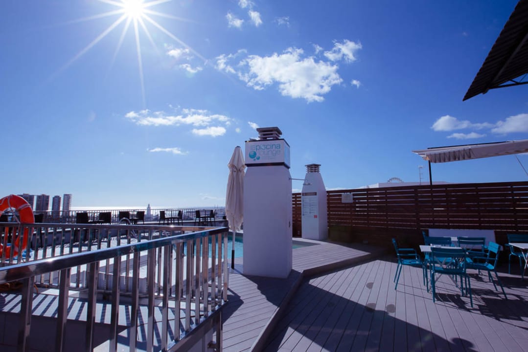 Pool auf dem Hoteldach Hotel Molina Lario Gallery