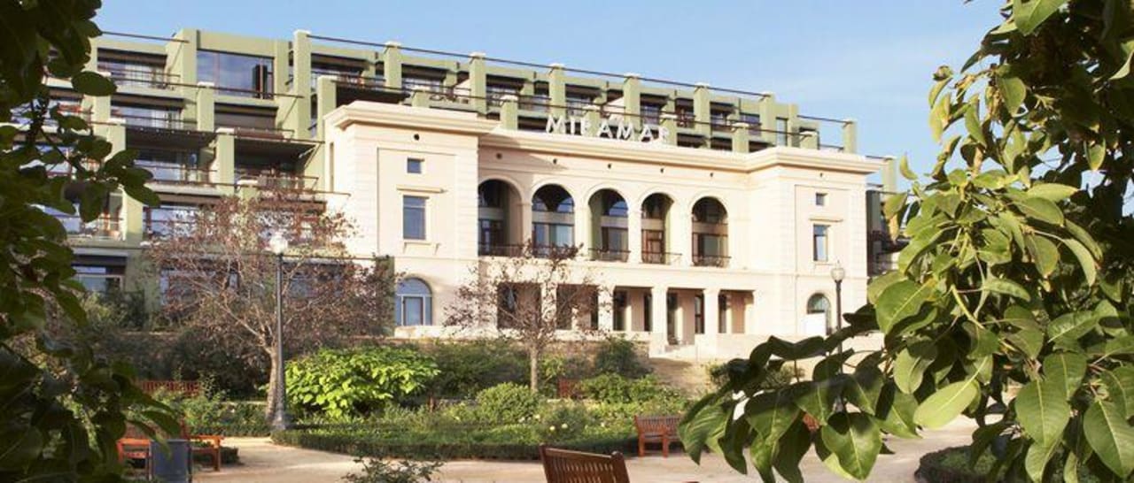 Foto de afuera Hotel Miramar Barcelona