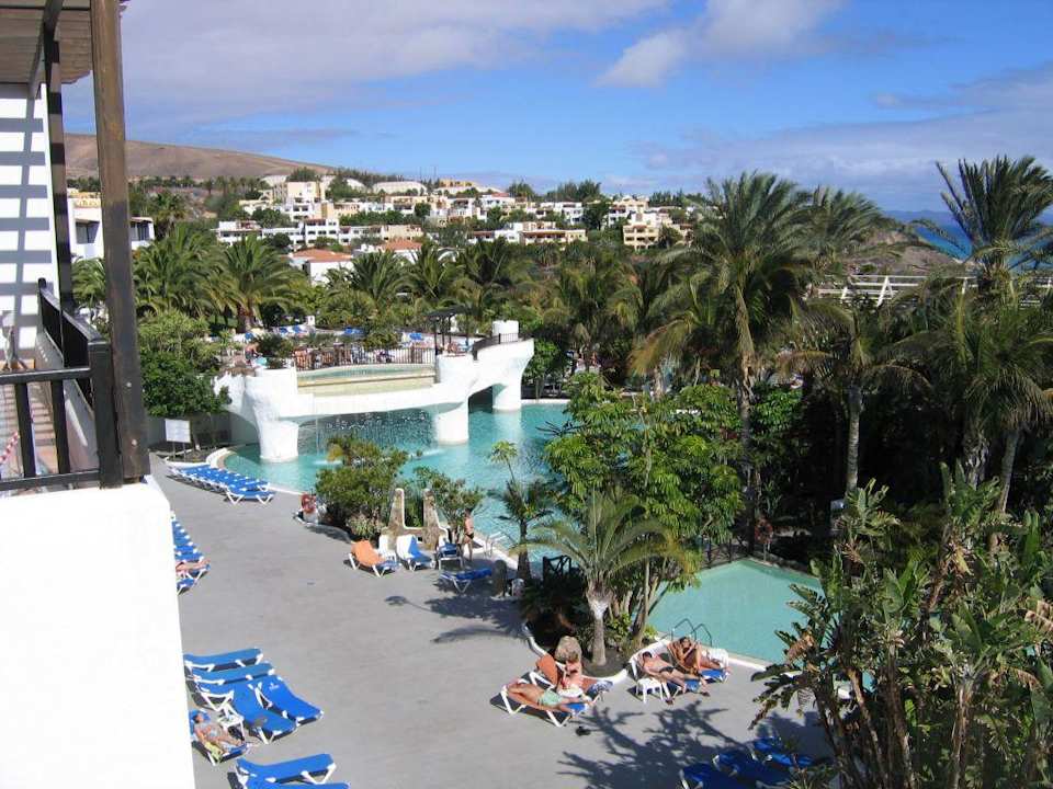 Blick auf die Poollandschaft Club Jandia Princess