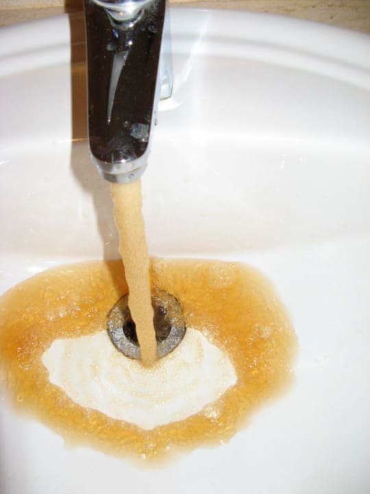 Unser Wasser im Zimmer! Grand Oasis Resort