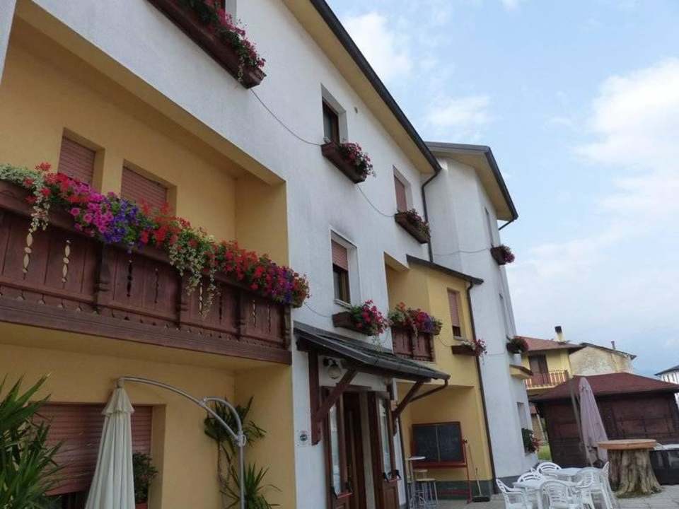 Vorderansicht Pension Alla Pineta