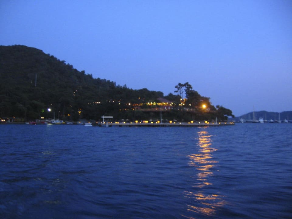 Hotel vom Meer aus gesehen Marmaris Bay Resort