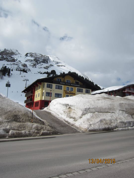 Einfach nur schöne Aussicht auf das Hotel Hotel Gamsleiten