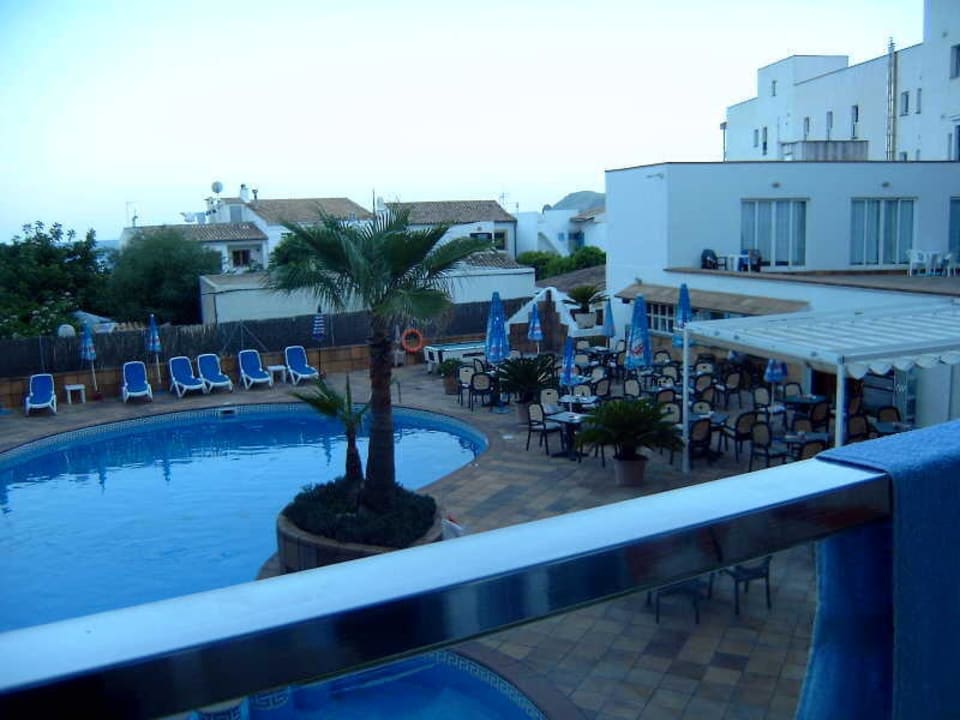 Vom Zimmer aus Hotel Clumba