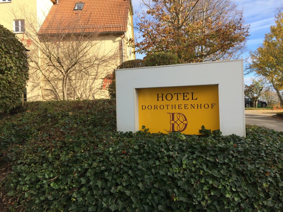 Hoteleingang Hotel Dorotheenhof Weimar