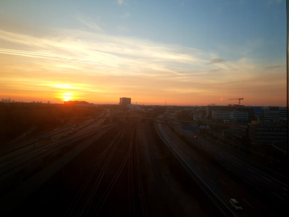 Ausblick Hilton Frankfurt Airport