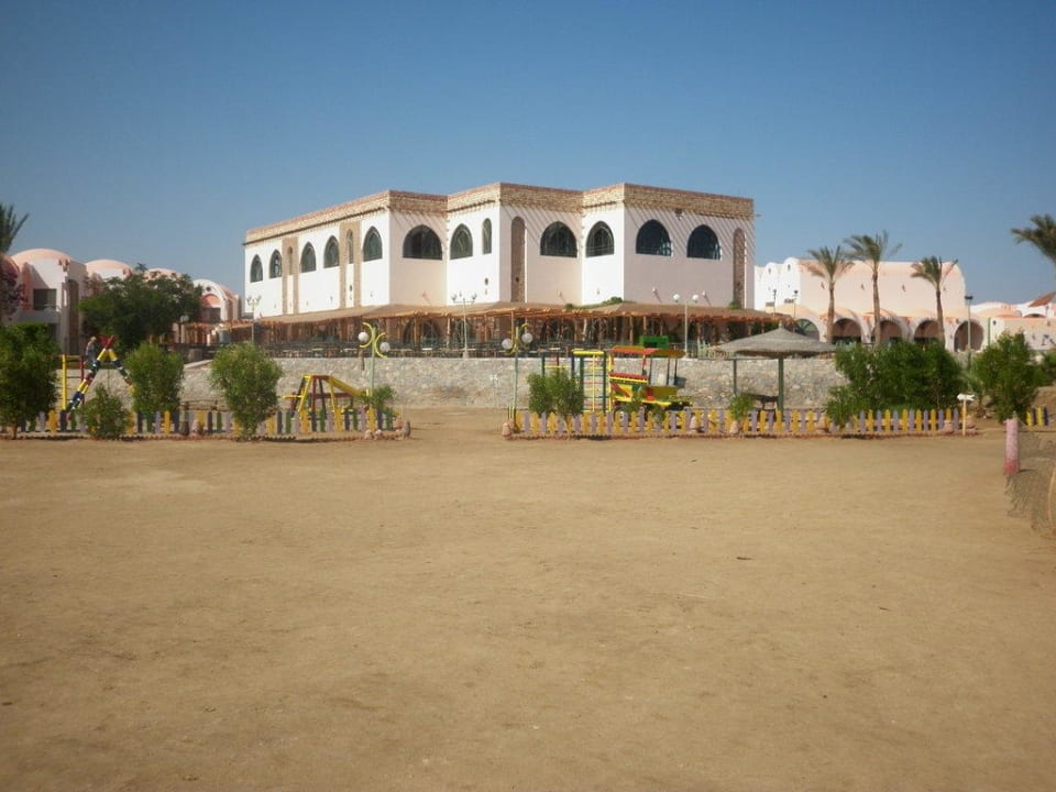 Restaurant vom Strand aus Shams Alam Beach Resort