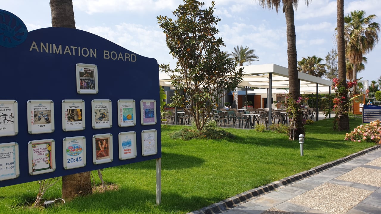 Gartenanlage Seashell Resort