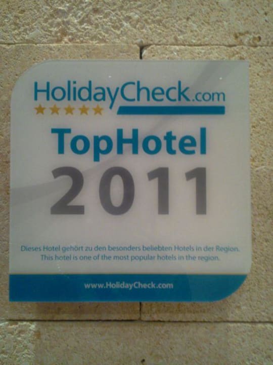 Auszeichnung Hotel Aparthotel Paguera Beach