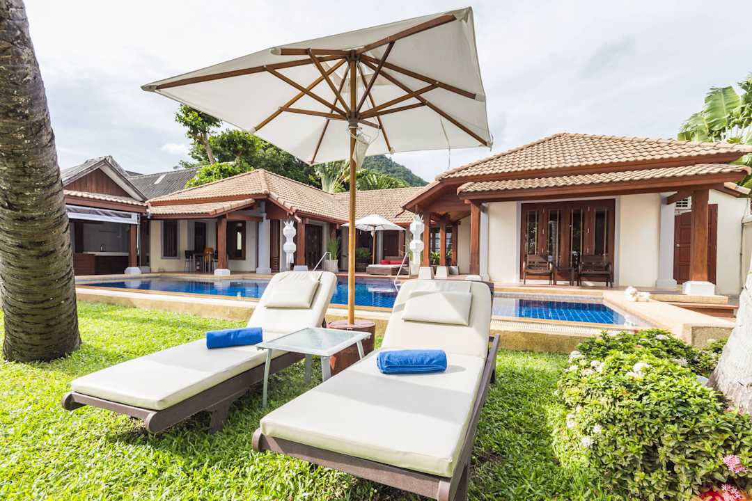 Beach Front Three Bedroom Pool Villa Pao Jin Poon Beach Front Villa