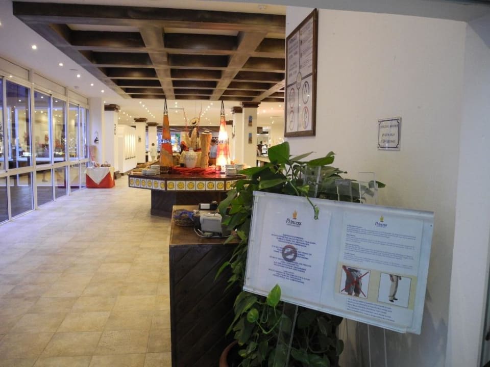 Eingang zum Hauptrestaurant Fuerteventura Princess