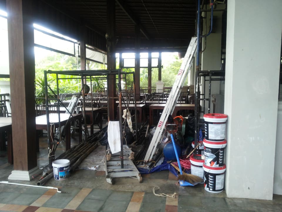 Beim Frühstücksraum Khaolak Laguna Resort