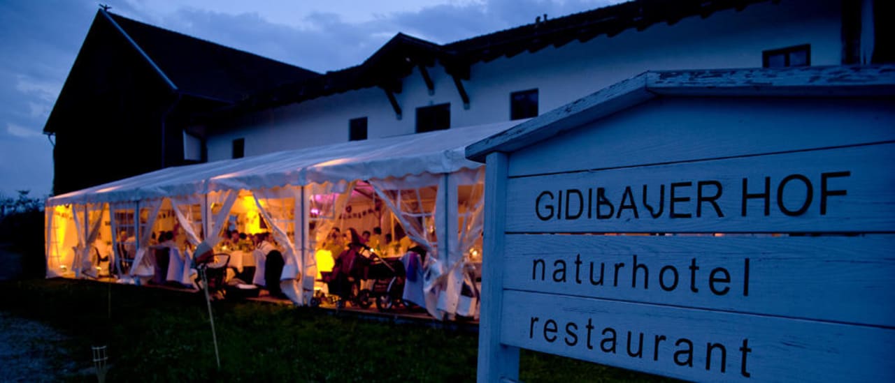 Es dämmert  Naturhotel Gidibauer Hof