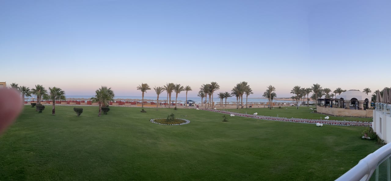 Ausblick Pickalbatros Palace Hotel-Port Ghalib