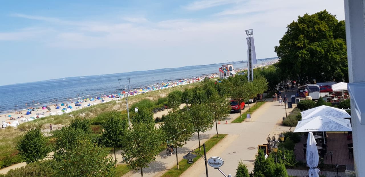 Ausblick Strandhotel Bansiner Hof
