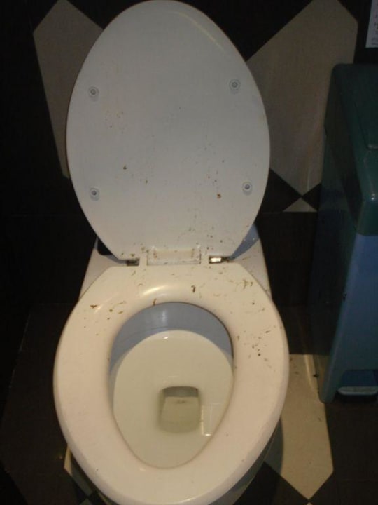 WC an der Rezeption Hard Rock Hotel Bali