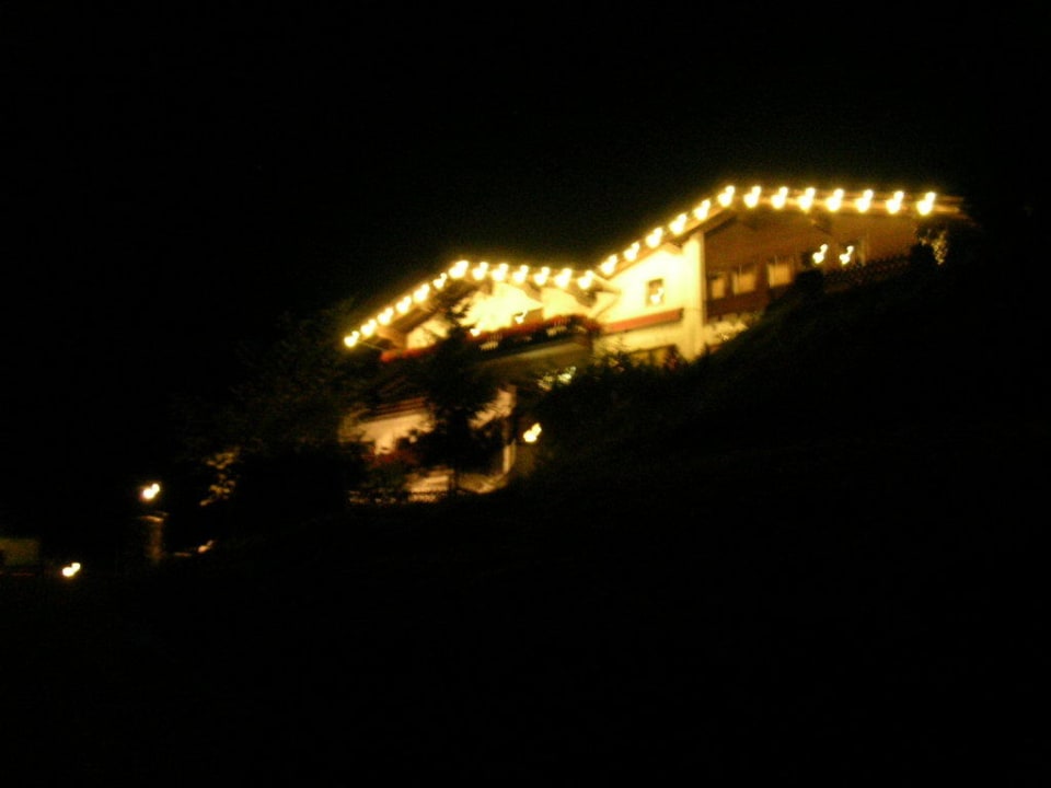 Müllneralm spät abends Hotel Müllneralm - das Hundeparadies