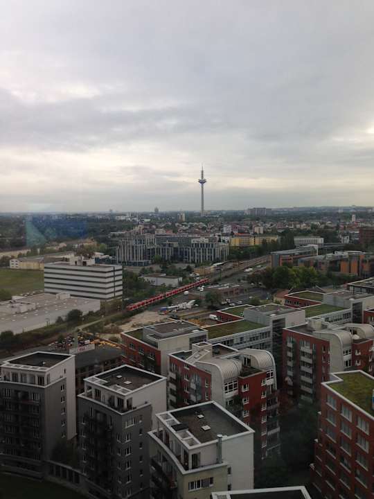Ausblick Radisson Blu Hotel Frankfurt