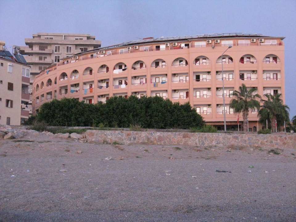 Hotel vom Strand gesehen Doris Aytur Hotel