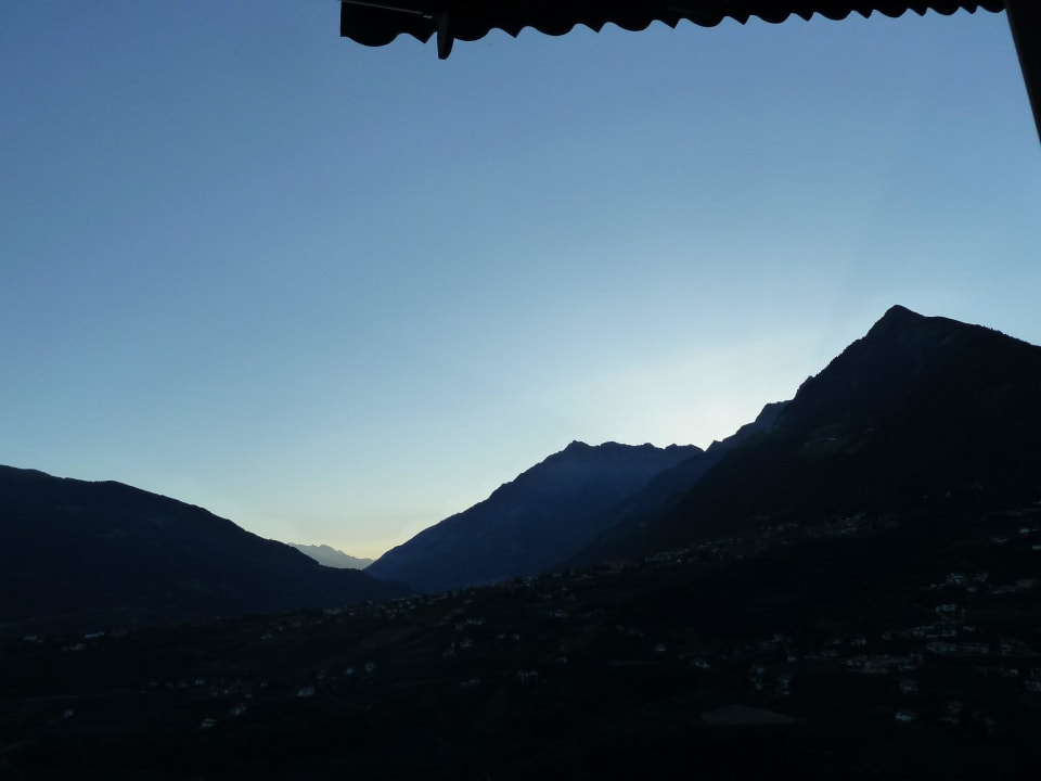 Blick vom Restaurant Das Finkennest Panoramic Garden Resort