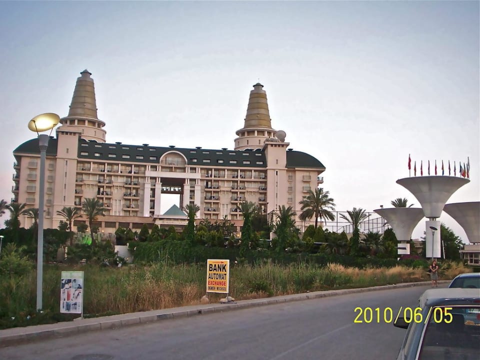Hotelansicht vorn Hotel Delphin Diva
