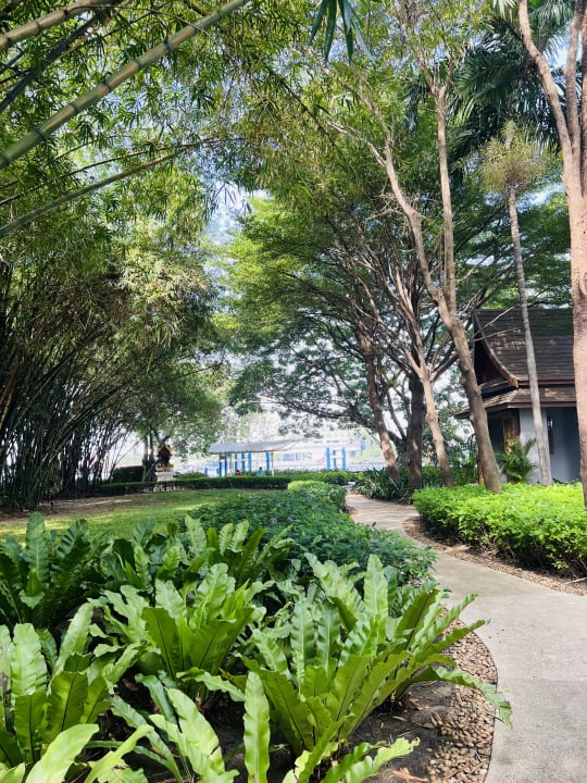 Gartenanlage Chatrium Hotel Riverside Bangkok