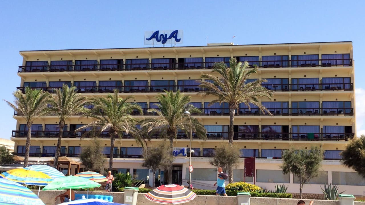 Blick vom Strand AYA Seahotel - Adults only