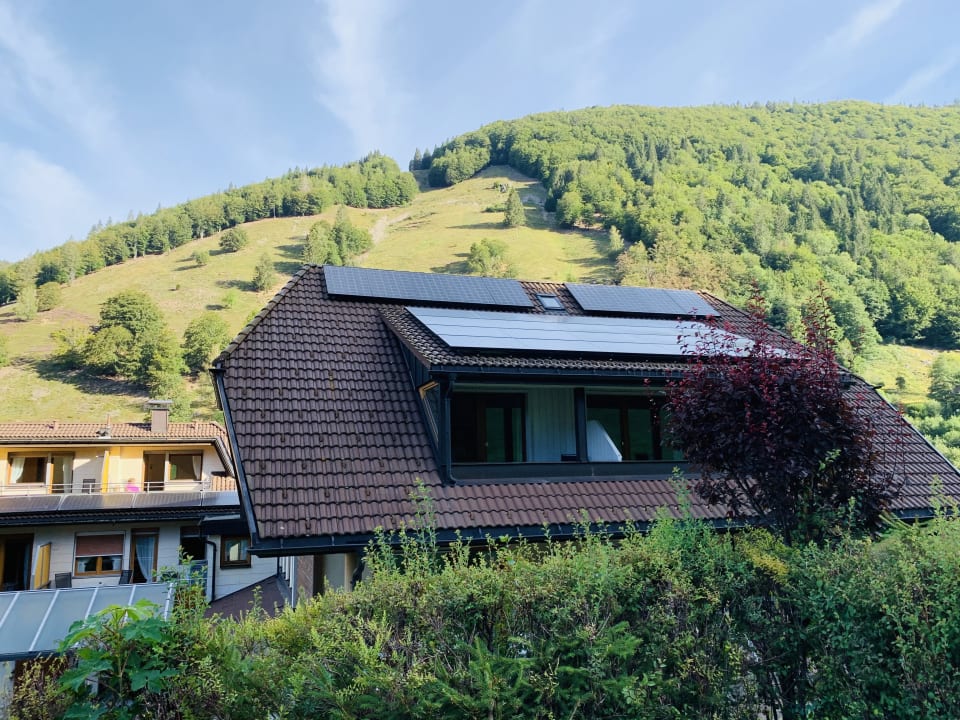 Ausblick Hotel Pension Obergfell