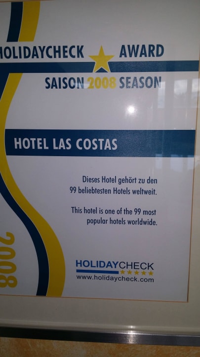 Dieses Hotel gehört zu den 99 Besten Hotel Las Costas