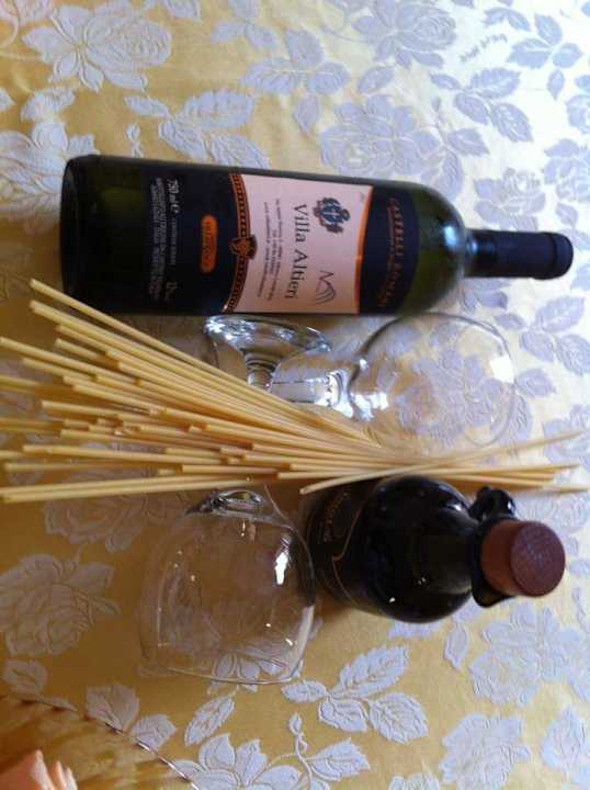 La passione per il cibo.. Villa Altieri