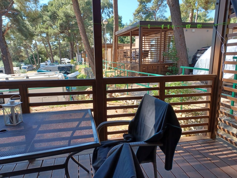 Ausblick Mobile Homes Mediteran kamp in Campsite Porton