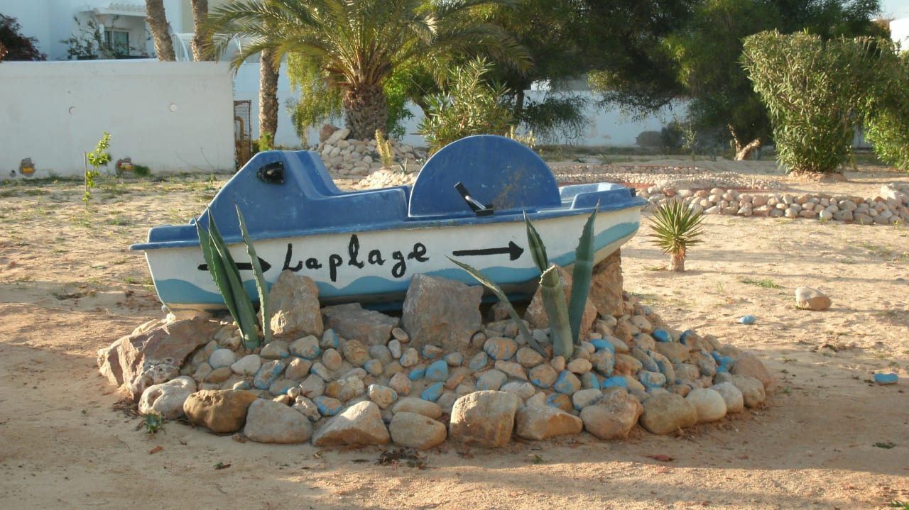 Der Weg zum Strand Djerba Sun Beach Hotel & Spa
